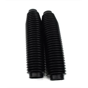 Gabel Faltenbalg Polisport 2 Stück 41mm 55mm 340mm für Moped, Mofa, Mokick Highlight