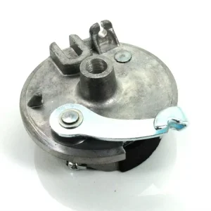 Kostenfreie Lieferung Bremsankerplatte Vorderrad Komplett 80mm für Peugeot, 103 SP