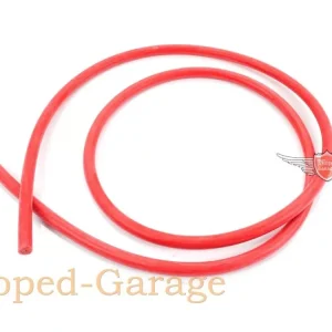 Zündkabel 1m Silikon Rot D=7mm für Zündapp, Kreidler, Hercules, Puch, KTM, DKW, Mofa, Moped, Roller, Motorrad Mega-Angebot