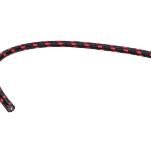Zündkabel Goebel Textilumflechtung Schwarz-Rot 30 cm 7mm für Zündapp, Kreidler, Hercules, Puch, Miele, DKW, Rixe, Göricke, Göbel, Sachs, NSU, Victoria Neue Kollektion