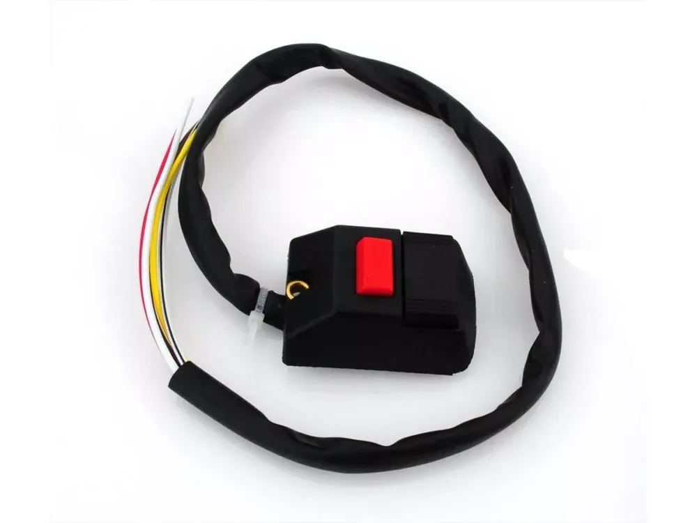 Jetzt Bestellen Schalter Abblend-/Fernlicht Hupe Kunststoff Schwarz für Zündapp GTS 50, C 50 Sport, CS, KS, Hercules K Ultra MK, Kreidler Florett 54, Puch, KTM, Rixe, DKW, Sachs Mofa, Moped, Mokick