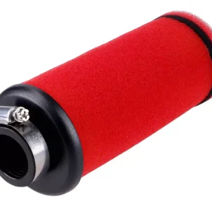 Heißes Angebot Luftfilter 2-lagig 35mm Rot 200mm für Puch, Zündapp, Hercules, KTM, DKW, Simson, Kreidler
