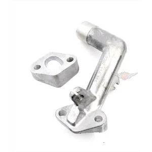 Ansaugstutzen Aluminium 14mm Schräg mit Adapterplatte für Sachs 504, 505, Hercules Prima, M, DKW, KTM Mofa, Moped, Mokick Mega-Angebot