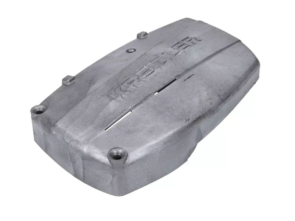 Polrad Deckel Kunststoff Grau Silber für Kreidler Flory MF Direktkauf