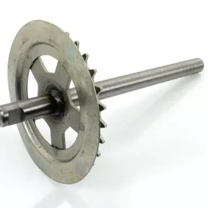 Tretkurbel Stahl 28 Zähne für Piaggio, Vespa, Ciao Expressversand