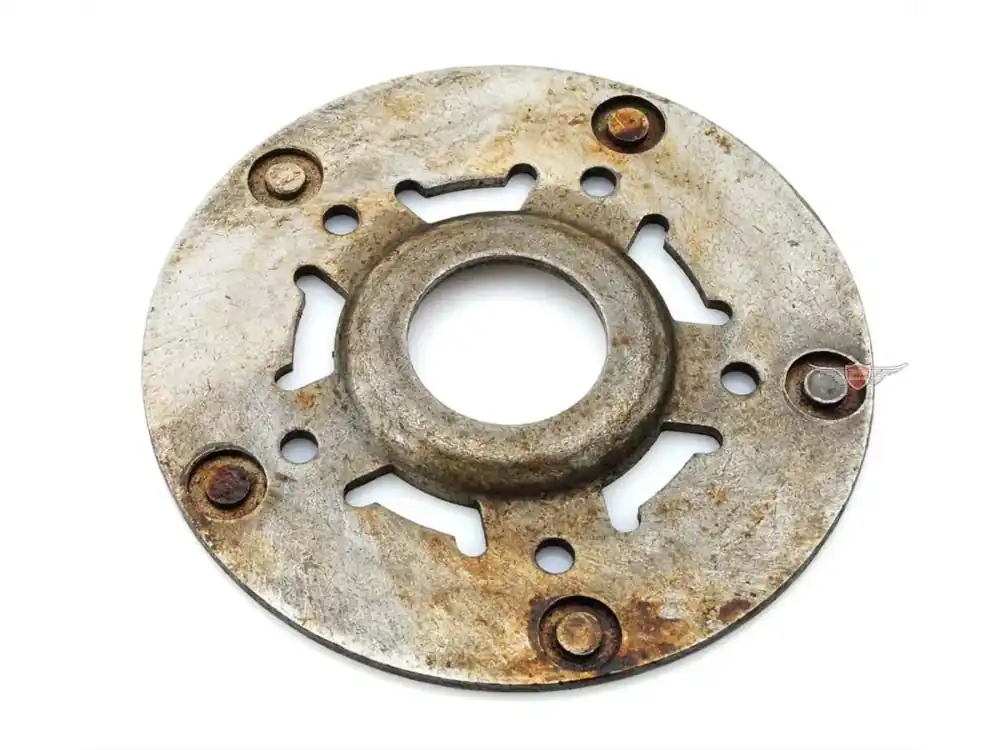 Gratis Versand Druckplatte Stahl Rund für Simson, KR51/1 K, S, Duo 4/1