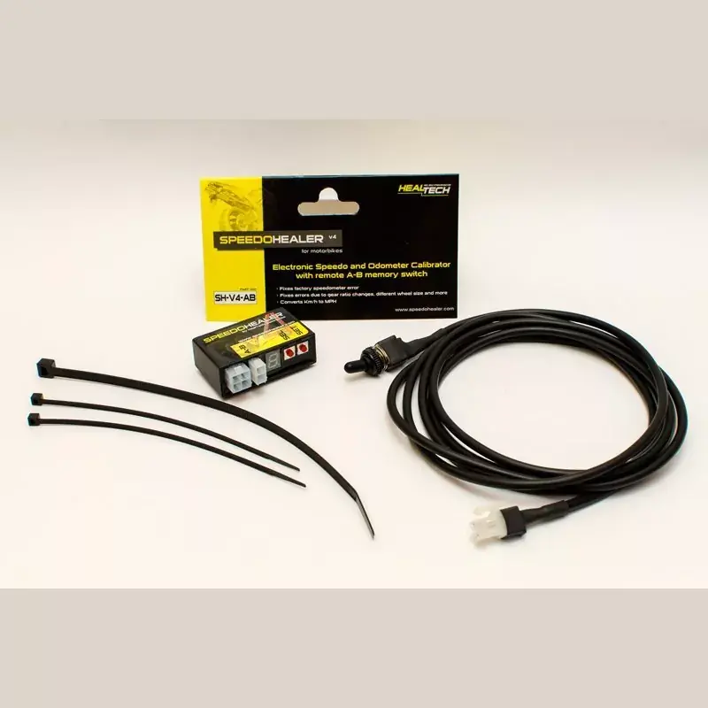 Neu Healtech Speedohealer SH-V4-AB + SH-P02 Tachokonverter passend für Motorräder