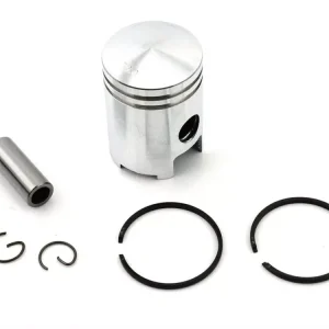 Neue Ware Kolben Satz Aluminium 38mm 12mm Kolbenbolzen 53mm für Sachs 50/2, 50/3, Hercules, Miele, DKW, Rixe, Gritzner, Göricke, Bauer