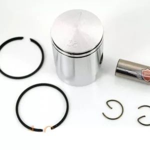 Kolben Satz Aluminium 38mm mit Kolbenringen und 14mm Kolbenbolzen für Sachs 50 S 501, Hercules K 50, KX, GT, GX, Supra, DKW, KTM Gratis Versand