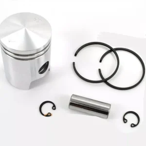 Kolben Satz Aluminium 38mm mit Kolbenbolzen 12mm und Kolbenringen für Sachs, Hercules 219, 218, 220, Miele, DKW, KTM, Göricke, Gritzner Kostenloser Versand