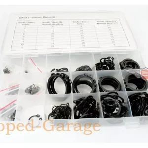 Sofort Bestellen Sicherungsinge / Segering Sortiment Kasten 300 Teile