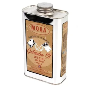 Getriebe Öl Spezial MOGA 1 Liter SAE80 MoS-2 Klassik in Blechdose für Mofa Moped Mokick Zündapp Kreidler Hercules Puch Wochenendangebot
