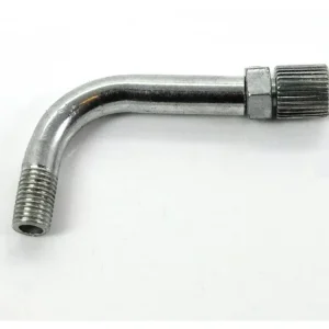 Gaszug Rohrbogen 90 Grad mit Einstellschraube M6 60mm für Zündapp Bergsteiger, Hercules Prima M, Kreidler Flory, Florett, MF, MP, DKW, KTM, Rixe, Miele, Puch Maxi, GTS, C, ZD, ZR, ZA, CS, CX, Hai Bestseller