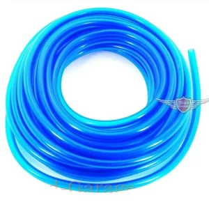 Benzinschlauch Blau Transparent 10 m 5 x 8mm für Zündapp GTS, KS, C, CS, CX, Hai, ZD, Bergsteiger, R, Combinette, Kreidler Florett, RS, RMC, LF, LH, TM, Flory, MF, MP, Hercules Prima, KX, GT, GX, M, K, MK, Puch Maxi, Monza, DKW, Miele, KTM Direkt Vom Hersteller