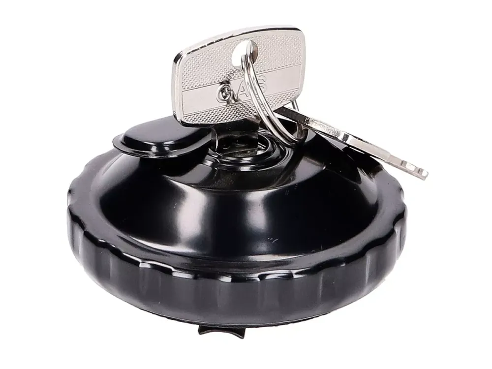 Tankdeckel abschließbar Bajonett schwarz für Puch Maxi, Starlet, Tomos Markenprodukt
