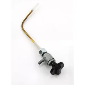 Benzinhahn Metall Schwarz für Piaggio Citta, Ciao L, SC, P, PX, Puch 1L, Zündapp Automatic Mofa Moped Typ 442, 444 Solange Der Vorrat Reicht