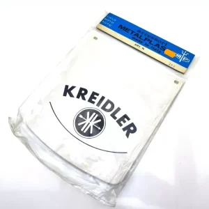 Bestseller Spritzlappen Weiß 235x260mm Befestigungslochabstand 205mm für Kreidler, Mofa, Moped, Mokick