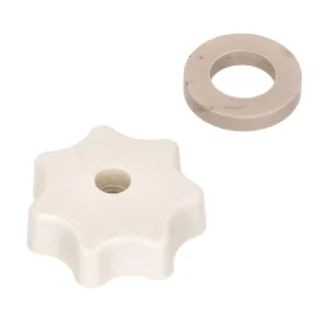 Sterngriffmutter Gummi Elfenbein für Simson KR51/1, KR51/2, SR4-2, SR4-3, SR4-4, SR50, SR80 Neu Im Sortiment