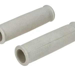 Griffgummi Satz 24mm Innendurchmesser 120mm Breite beige für Mofa, Moped, Mokick, Roller, Zündapp, Kreidler, Hercules, Puch, Miele, DKW, Rixe Preisreduziert