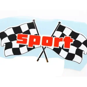 Must-Have Aufkleber Zielflaggen Sport