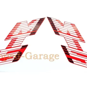 Top-Seller Tank Aufkleber 2 Stück Farbe Schwarz/Rot/Weiß für Honda MT 5 Mokick