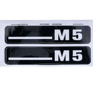 Garantierte Lieferung Aufkleber Satz MOGA 21x105mm Trittbrett Seitendeckel für Hercules M5 Mofa