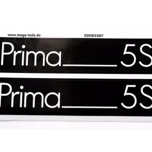 Neu Aufkleber Satz MOGA 2 Stück Breite ca. 105mm Höhe 21mm für Hercules Prima 5S