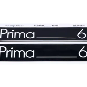 Top-Preis Aufkleber Satz MOGA 2 Stück 105mm x 21mm für Hercules Prima 6