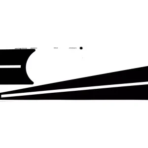 Rabatt Tankkeil Aufkleber MOGA 2 Stück Länge 300mm breit 60mm Länge 87mm breit 60mm für Hercules K 50, K 50 Ultra, MK 1, MK 2, MK 3M, MK 4M