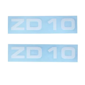 Expressversand Aufkleber Satz MOGA 2 Teile Breite 95mm Höhe 17mm für Zündapp ZD 10 Mofa
