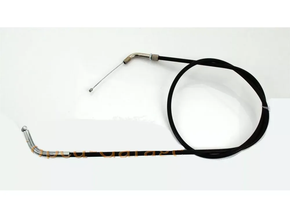 Gaszug mit 2 Bögen schwarz für Puch DS 50, DS 60 Heißes Angebot