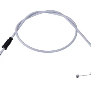 Gaszug Metall Grau für Zündapp, KS 50 Sport Kostenloser Versand