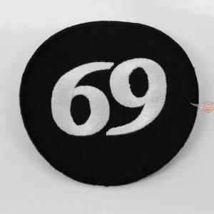 Aufnäher Polyesterstoff 73mm für Mofa Mokick Mega-Angebot