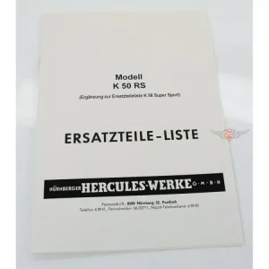 Teilekatalog Ergänzung für Hercules K 50 Super Sport Nur Heute