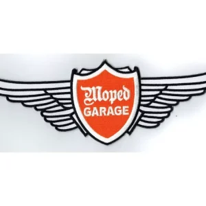 Preis Gesenkt Aufnäher groß Maße breit ca. 250mm x hoch 80mm für Mofa Mokick