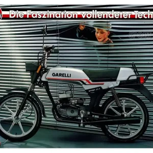 Prospekt Garelli für Mofa Mokick Abverkauf