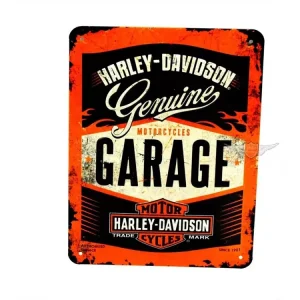 Kostenloser Versand Schild Blech Hoch ca. 200mm breit 150mm Kräftige Farben für Harley