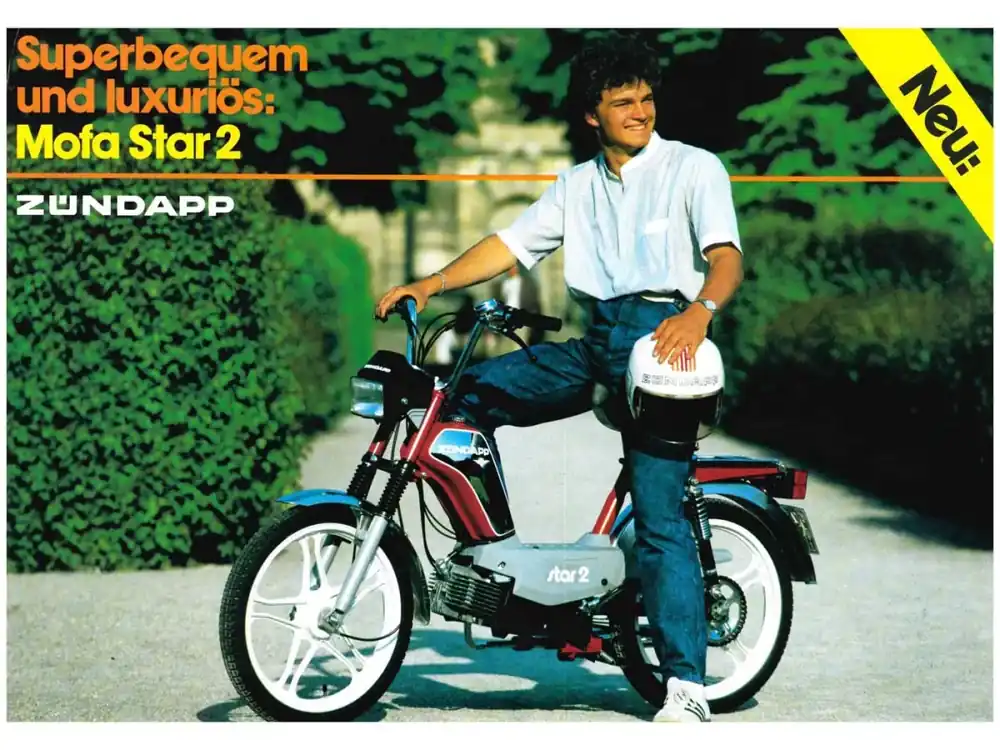 Highlight Prospekt Mofa für Star2