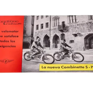 Original Flyer/Prospekt A5 in Spanisch für Zündapp Combinette S-1957 Top-Seller