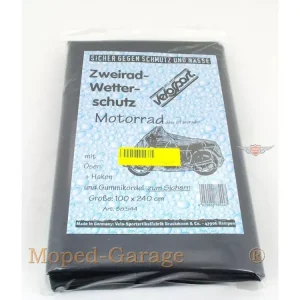 Sale Faltgarage PE-Folie 240cm x 100cm für Zündapp, Kreidler Florett, Puch, Hercules Mofa, Moped, Mokick, KKR, Roller