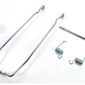 Gepäckträger Spannbügel Set Chrom mit Haltestift und Federn für Hercules, Prima, M, Optima Must-Have