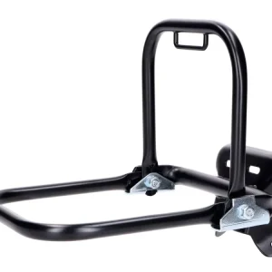 Gepäckträger Schwarz mit Schutzblech Halter und Stützbügel für Simson, S 50, 51, 70 Markenprodukt
