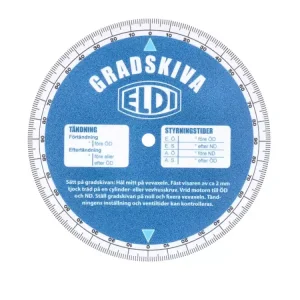 Top-Seller Gradscheibe ELDI Schwedisch