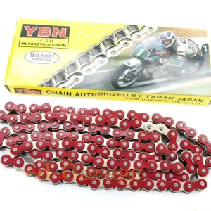 Kette 415 x 122 Gl. rot für Kreidler Florett LF RMC Gratis Versand