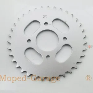 Jetzt Bestellen Kettenrad Presto Aluminium 35 Zähne 4 Loch für KTM 505, Garelli Cross 40, Hercules Optima Prima 1-6, MP 2, 4, MF 3, M 6, HR Hobby Rider, P 1, MX SX, 5, Pronto, Presto, Zündapp A 25 Automatic Typ 460-01, 460-02