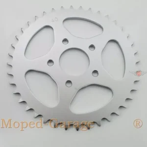 Schnäppchen Kettenrad 40 Zähne Aluminium für Zündapp, ZB 22, ZD 10, 30, ZR 20, ZA 25,