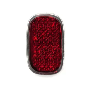 Neu Im Sortiment Katzenauge Rückstrahler Breit 35mm Hoch 57mm für Mofa, Moped, Mokick, Fahrrad