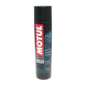 Trockenreiniger Motul MC Care E11 Matte Surface Clean für matte Oberflächen 400ml Versand Am Gleichen Tag