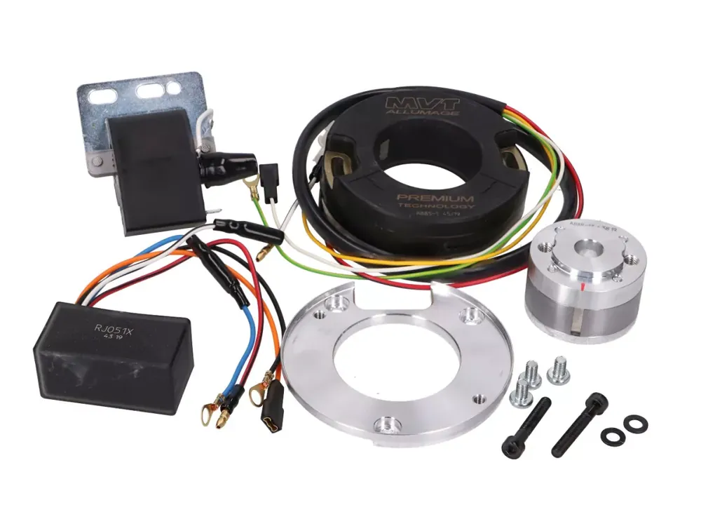 Innenrotor Zündung MVT Premium V1 mit Licht für Aprilia, Derbi, Gilera 2T Euro4 / Euro5 Highlight