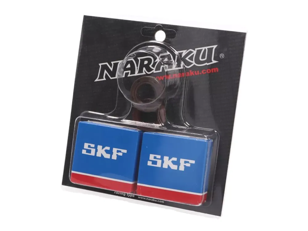Kurbelwellenlager Satz Naraku SKF Metallkäfig für Piaggio Sonderangebot